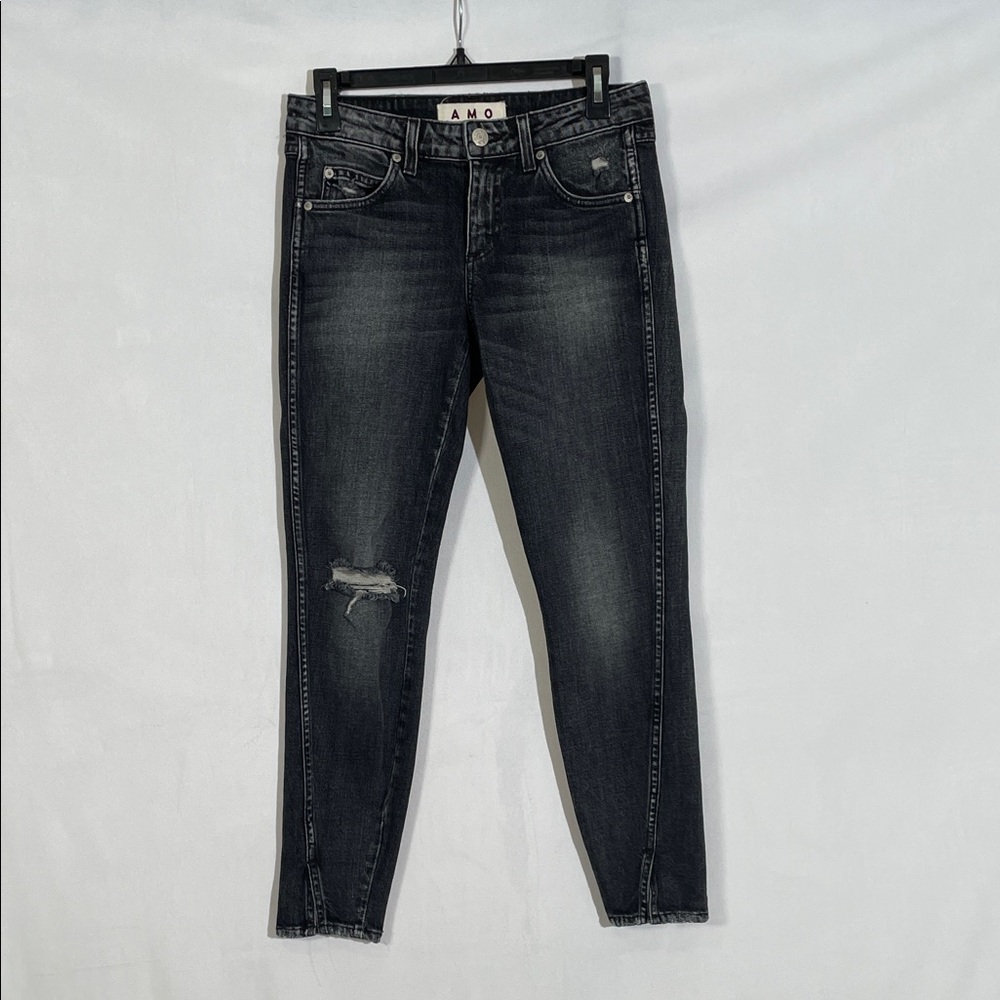 AMO Jeans Size 26 Twist Vixen Destroy EUC